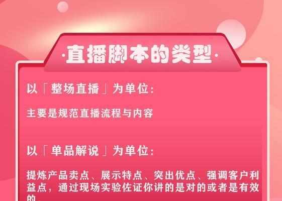 如何写好抖音直播脚本（从15个段落详解抖音直播脚本的撰写技巧和注意事项）