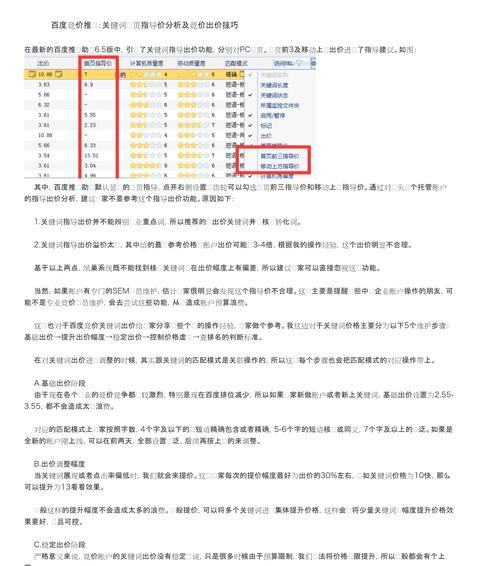 关键词竞价排名如何优化？如何降低点击成本？